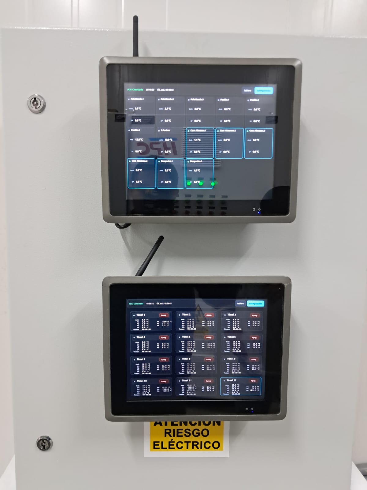 Monitoreo de produccion - vista de alertas